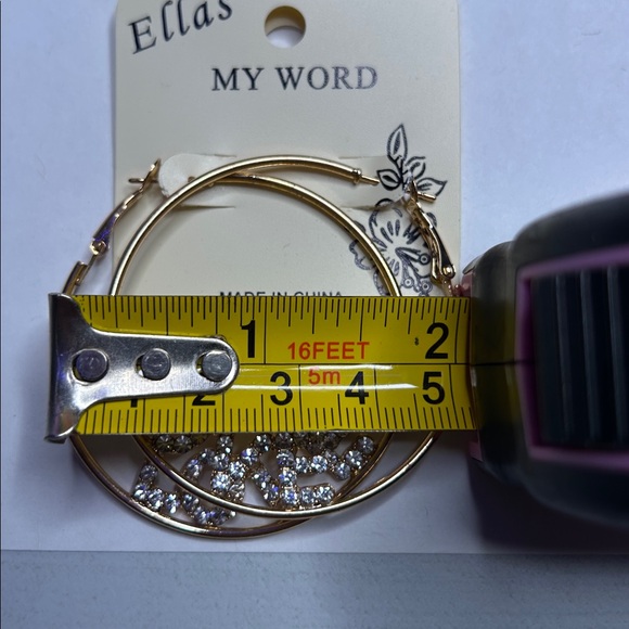 Ella Hoop Earrings - Picture 5 of 5